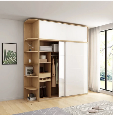 Mẫu tủ quần áo MDF 